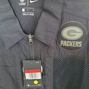 New Nike Packers Salute to Service Windbreaker Large